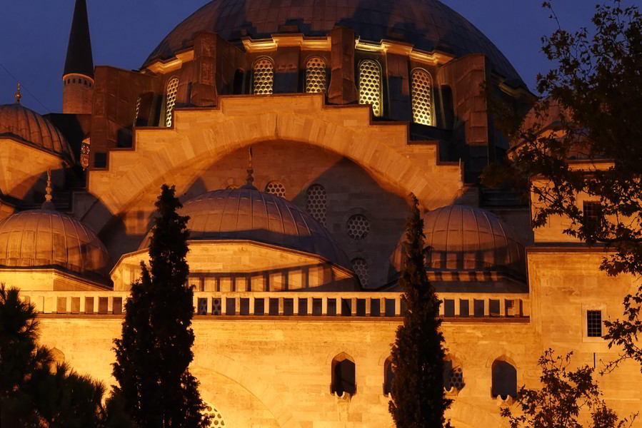Mosque at Sunset